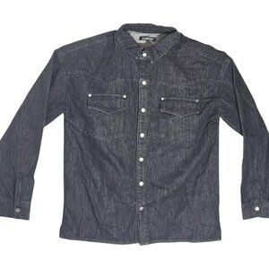 Men's long sleeve shirt Elwood brand size L black(42)